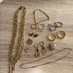Beautiful Gold Jewelry Bundle 👑
